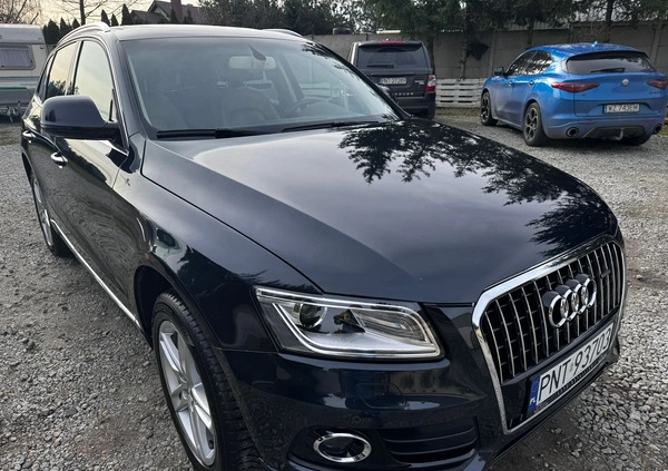 Audi Q5 cena 85000 przebieg: 130000, rok produkcji 2017 z Myszków małe 121
